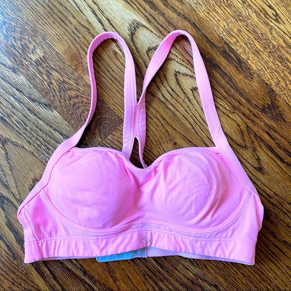 Victoria’s Secret Sport hot pink sports bra 32B - Picture 1 of 3
